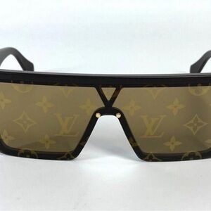 Louis Vuitton Monogram Black and Gold Sunglasses